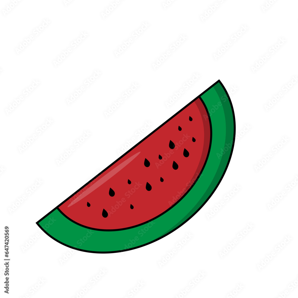 water melon fruits illustration water melon fruits illustration