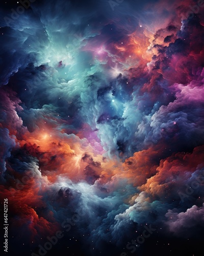 Galaxy plain texture background - stock photography