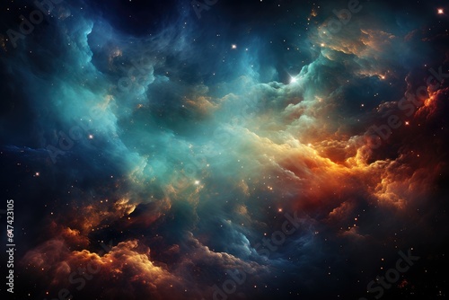 Nebula plain texture background - stock photography © 4kclips