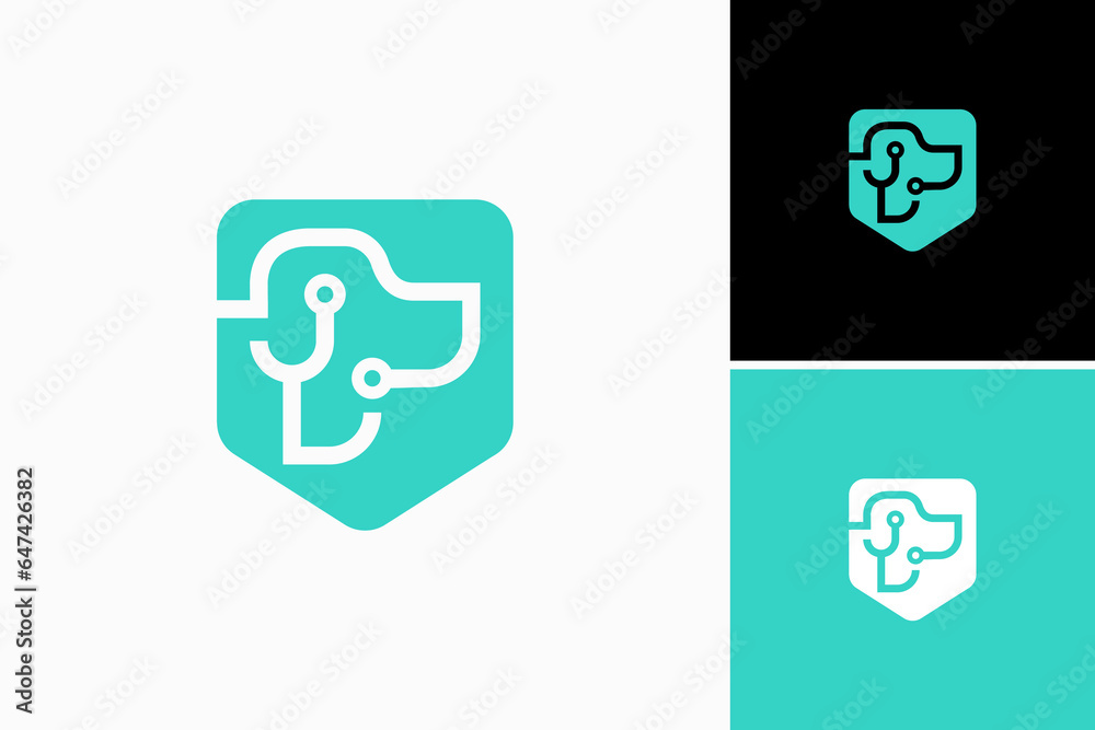 Dog Doctor Vector Logo Premium Dog Doctor Vector Logo Premium