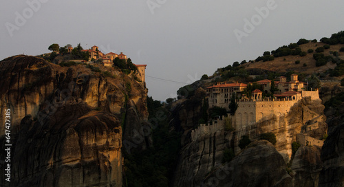 Wallpaper Mural Monasteries on Meteora photographed at dawn Torontodigital.ca