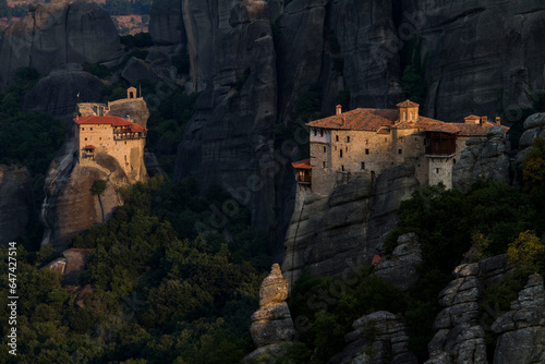 Wallpaper Mural Monasteries on Meteora photographed at dawn Torontodigital.ca