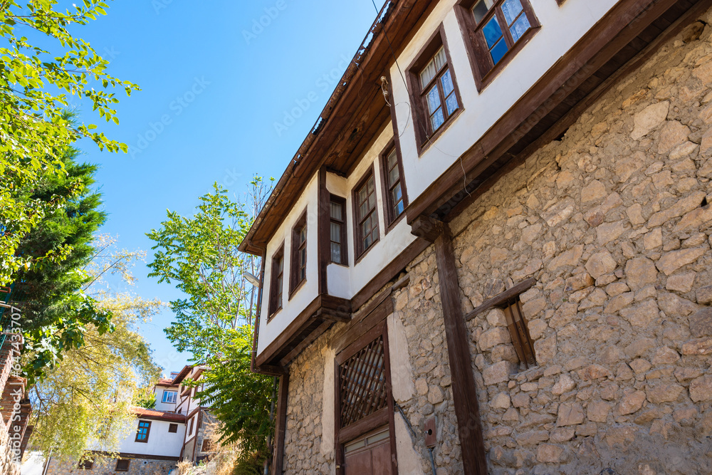 Traditional houses of Beypazari. Historical towns in Anatolia