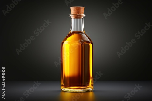 Aromatic Bottle oil. Generate Ai
