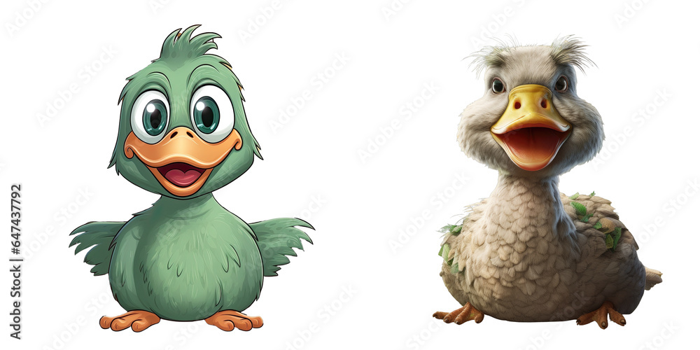 Png Set Farm sign held by green headed duck transparent background