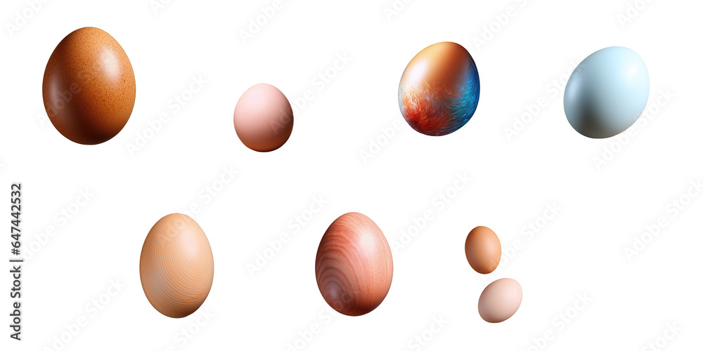 Png Set Fresh egg on a transparent background Png Set Fresh egg on a transparent background