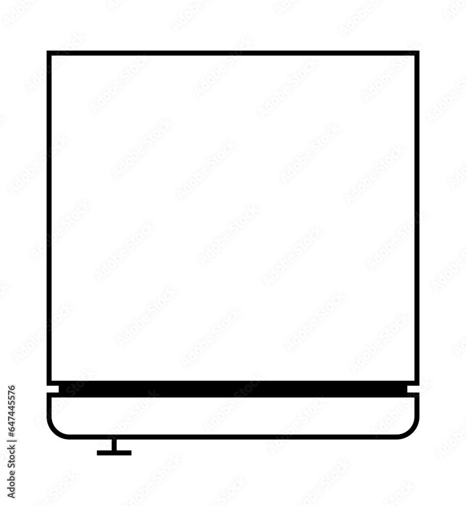Refrigerator Top view vector illustration design Refrigerator Top view vector illustration design