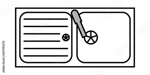Sink Top view vector illustration design