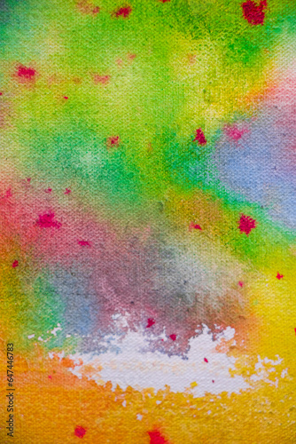 Abstract colorful watercolor background. Hand painted abstract colorful artwork. Modern painting.  Colorful paint texture to be used for webs conception and designs creation.Abstract grunge background © Original creations