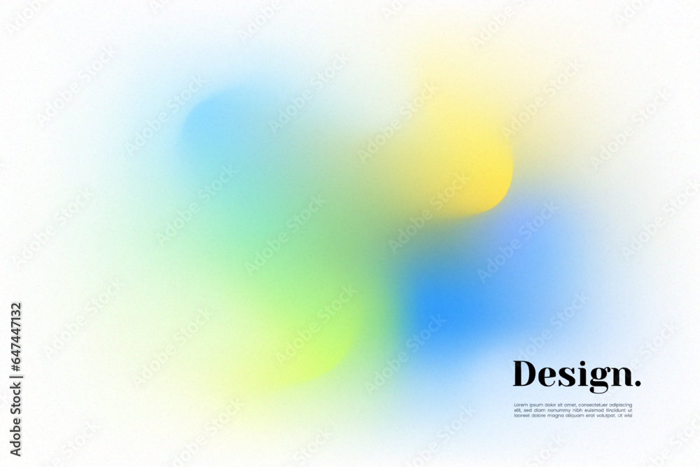 Abstract background in gradient colors. Colorful grain banner vector illustration.