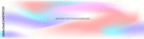 Trendy Blured Abstract Pastel Gradient