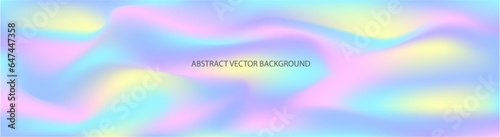 Trendy Blured Abstract Pastel Gradient