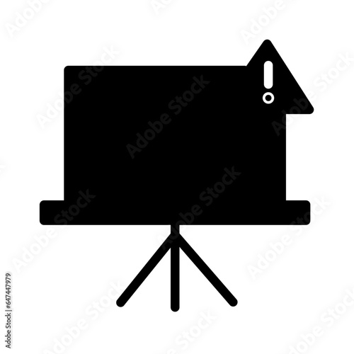 Warning Board School Icon