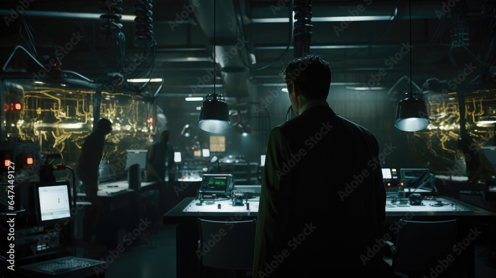 In this image, the corporate spy infiltrates a topsecret research facility, stealthily disabling security drones and bypassing tingedge biometric scanners to gain access to coveted scientific In this image, the corporate spy infiltrates a topsecret research facility, stealthily disabling security drones and bypassing tingedge biometric scanners to gain access to coveted scientific