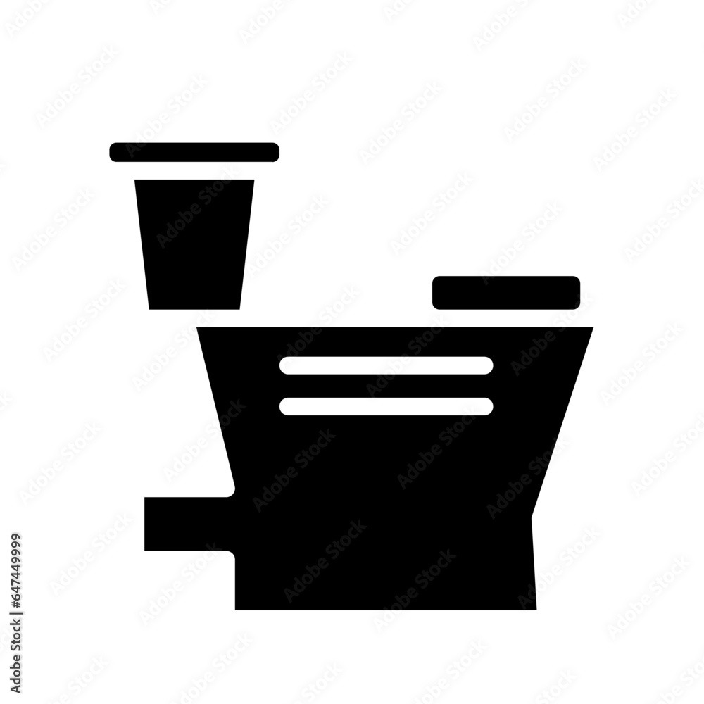 Bathroom Pan Toilet Icon Bathroom Pan Toilet Icon