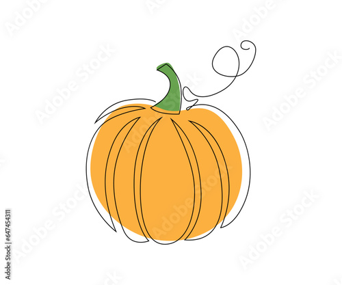 Happy Thanksgiving neutral greeting cards set with one-line art pumpkins and lettering. Modern fall holiday background set vector illustration—single-line fall decorative posters.