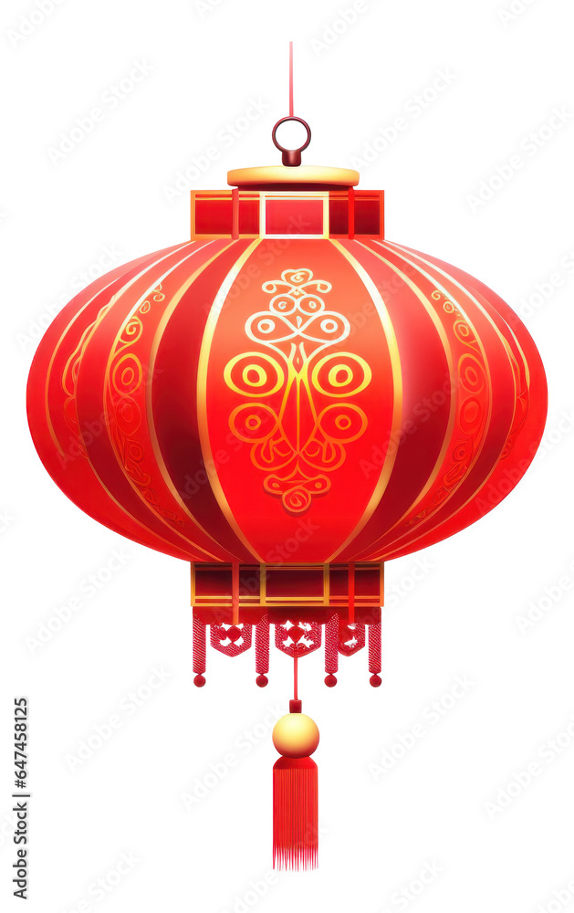 Chinese lantern isolated. Chinese lantern isolated.