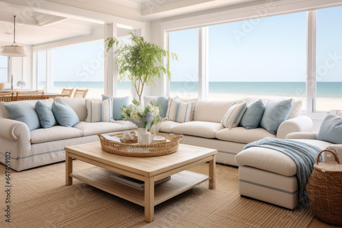 Serenity by the Sea: A Coastal Haven in the Heart of Your Living Room © aicandy