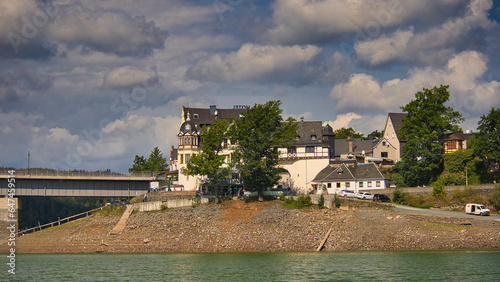 Bleilochtaalsperre, Saaale Stausee, Saalburg, Thüringen, Deutschland photo