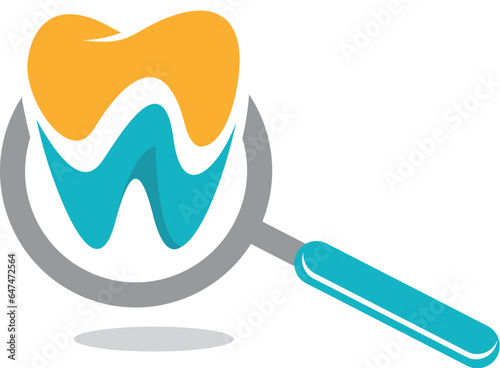 dental logo , dentistry logo vector