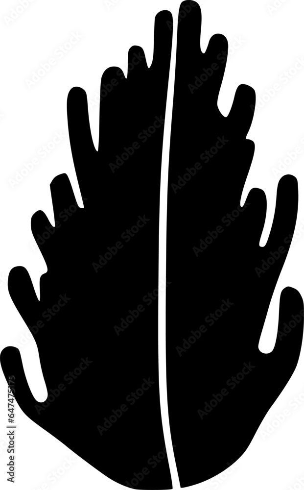 Obraz premium coral plant icon