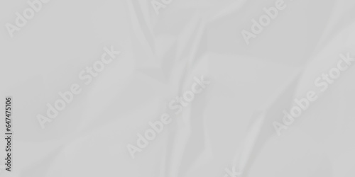 Crumpled paper texture and White crumpled paper texture crush paper so that it becomes creased and wrinkled. Old white crumpled paper sheet background texture.	
