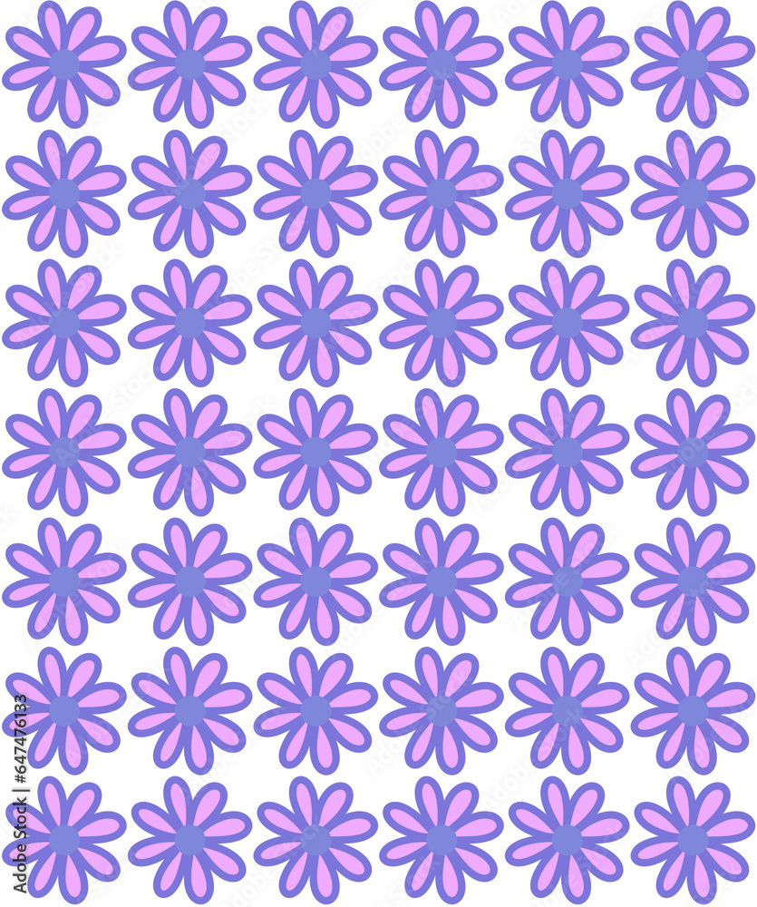 pattern with flowers