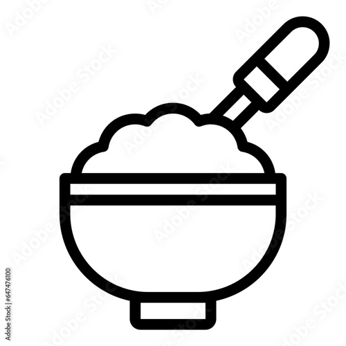 Baby Food outline icon