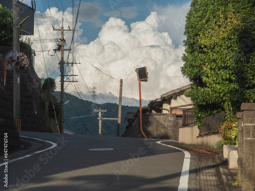 日本の住宅街の風景 © ohira02