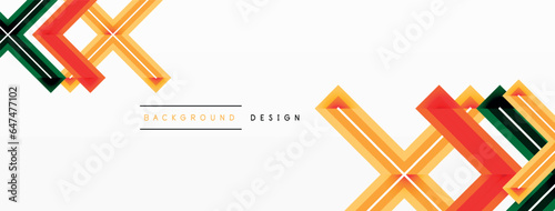 Cross line background minimal geometric template. Design for wallpaper, banner, background, landing page, wall art, invitation, prints, posters