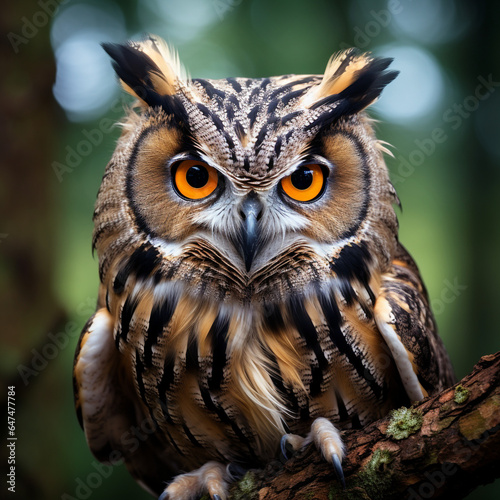 photo of an owl staring intently © carlesroom