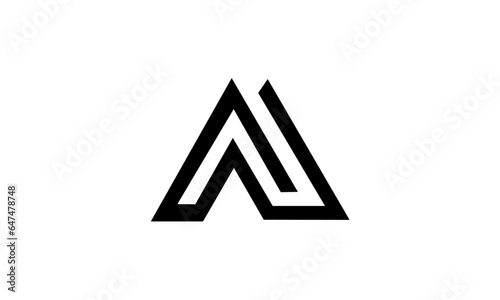 Alphabet A logo vector