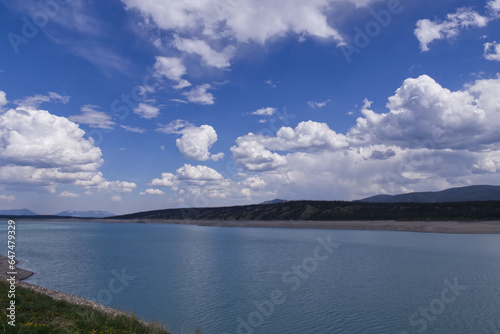 Lake Abraham on a Late Spring Day