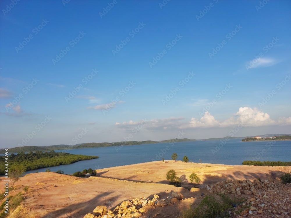 Photo of clouds and sky, shadows of clouds the blue sky. Suitable for backgrounds. Photo of clouds and sky, shadows of clouds the blue sky. Suitable for backgrounds.
