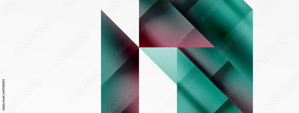Vivid abstraction unfolds. Triangles in seamless harmony, composing dynamic geometric backdrop. Interplay of angles and hues forms captivating tapestry, evoking modernity and artistic allure Vivid abstraction unfolds. Triangles in seamless harmony, composing dynamic geometric backdrop. Interplay of angles and hues forms captivating tapestry, evoking modernity and artistic allure