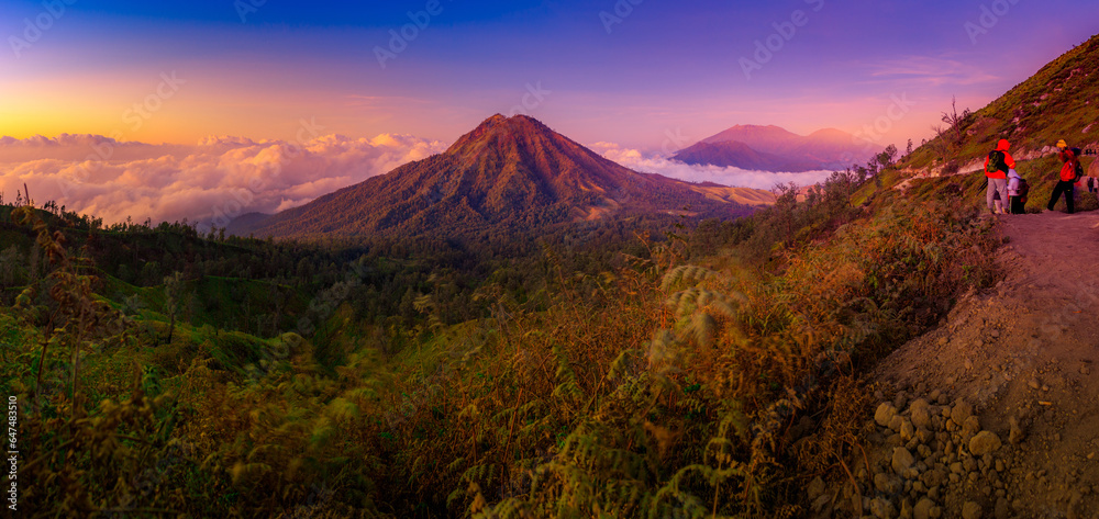 Fototapeta premium Kawah Ijen Indonesia