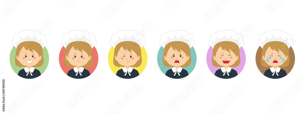 Thanksgiving Avatar with Various Expression Thanksgiving Avatar with Various Expression
