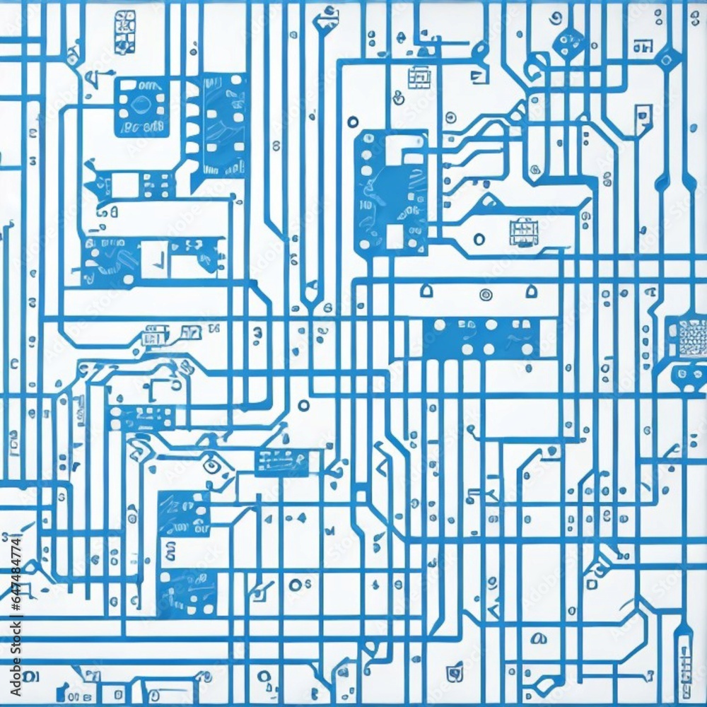 modern circuit board technology background modern circuit board technology background