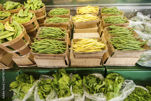 Fresh Vegetables For Sale At A Store; Denton, Maryland, United States Of America photo