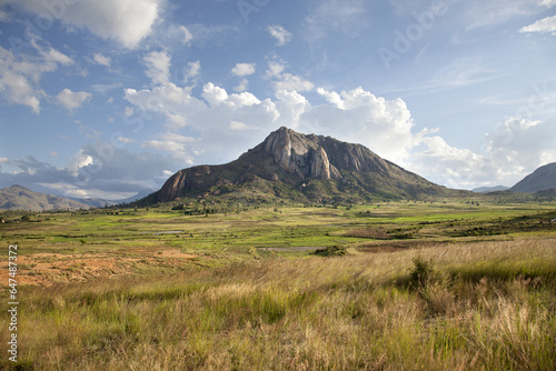 Landscape In The Region Of Ambalavao; Madagascar photo