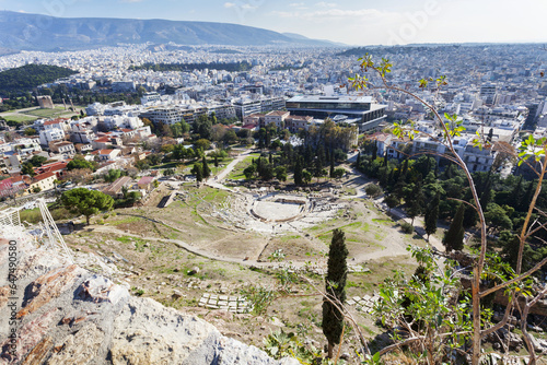 Theatre Of Dionysus; Athens, Greece photo