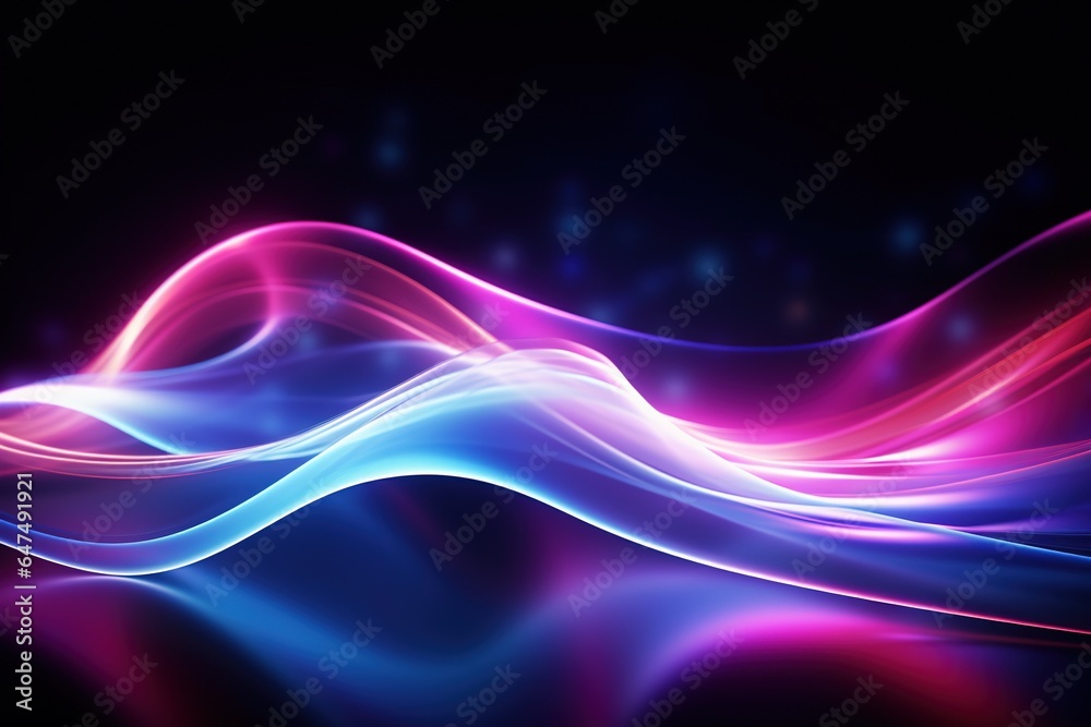 abstract futuristic background with pink blue glowing neon moving high speed wave lines and bokeh lights. Data transfer concept Fantastic wallpaper abstract futuristic background with pink blue glowing neon moving high speed wave lines and bokeh lights. Data transfer concept Fantastic wallpaper