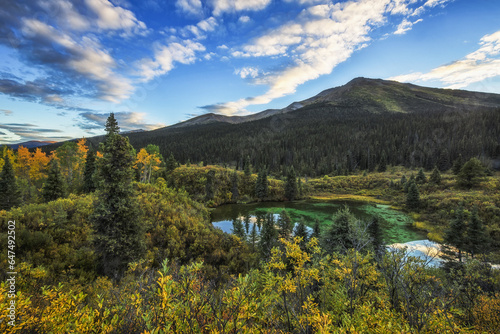 A Portion Of The Lapie Lakes Along The South Canol Road; Yukon, Canada photo