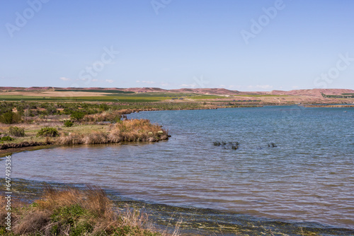 Beautiful Snake River landscape in Idaho in summer