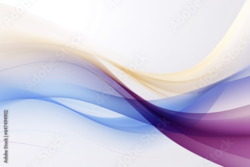 Abstract background of purple, white, golden colors © Tata Che
