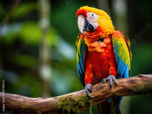 red and yellow macaw © Yanwit