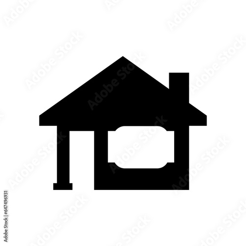 home icon isolated design template