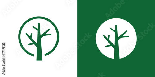 tree, leaf, garden and nature logo design inspiration.