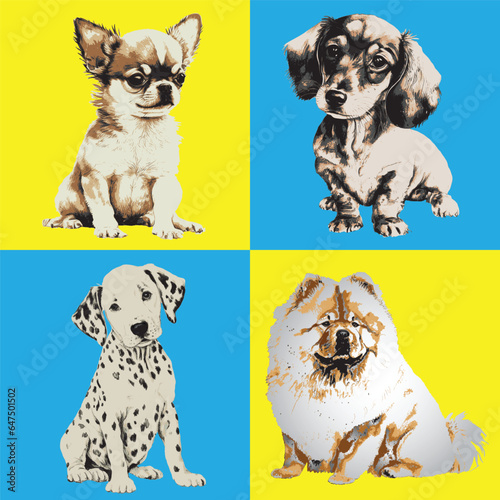 set of dogs