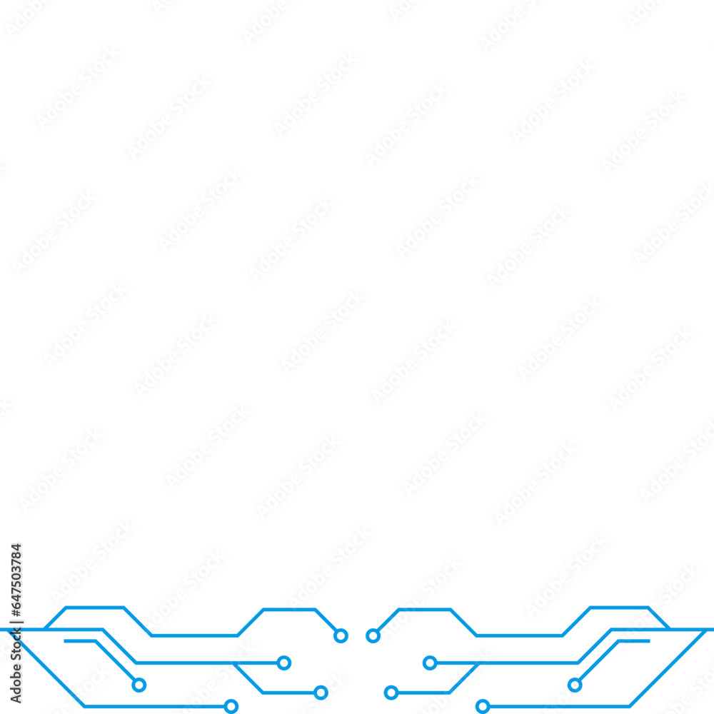 Futuristic Technology Footer Futuristic Technology Footer